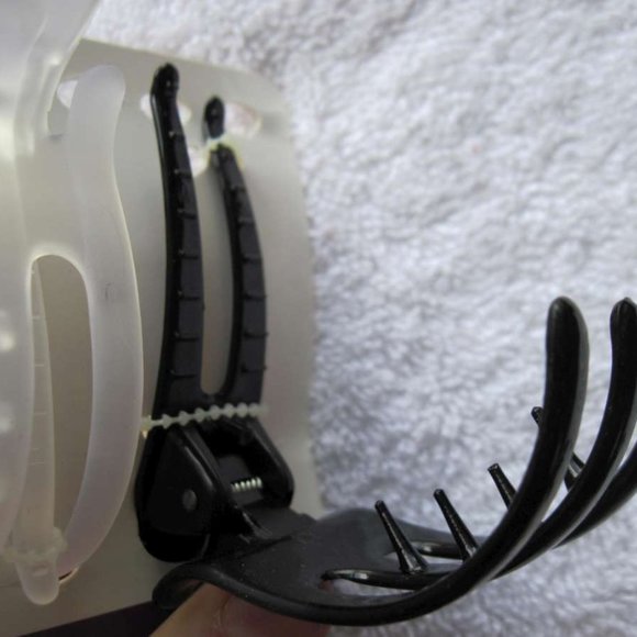 3 Scunci Thick Hair Hidden Hinge Secure Hold Jaw Claw Clips Glossy Frosted Matte - Picture 9 of 16